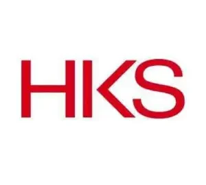 A red hks logo is shown.